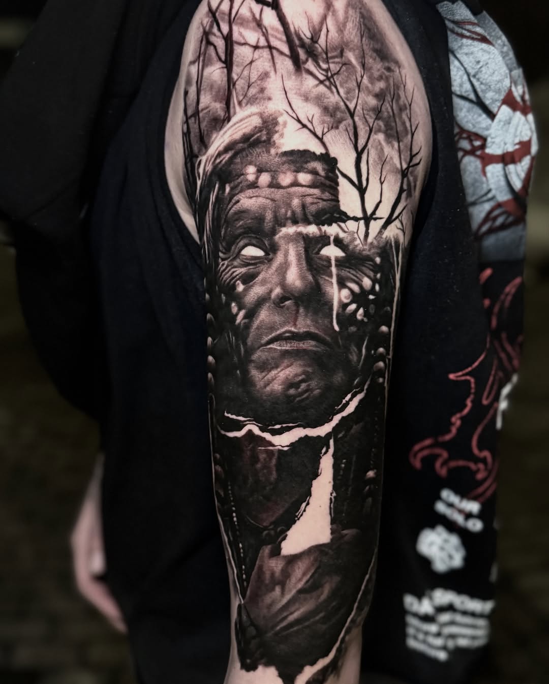 Tattoo by @inkedannarchy — black_and_grey, realism
