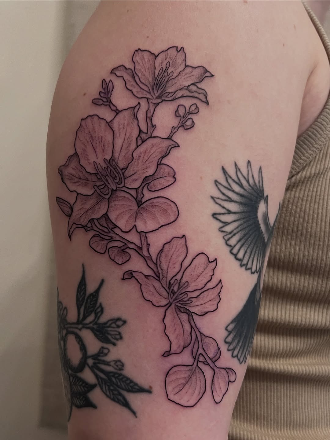 Tattoo by @kelsi_hooper_tattoo — fine_line