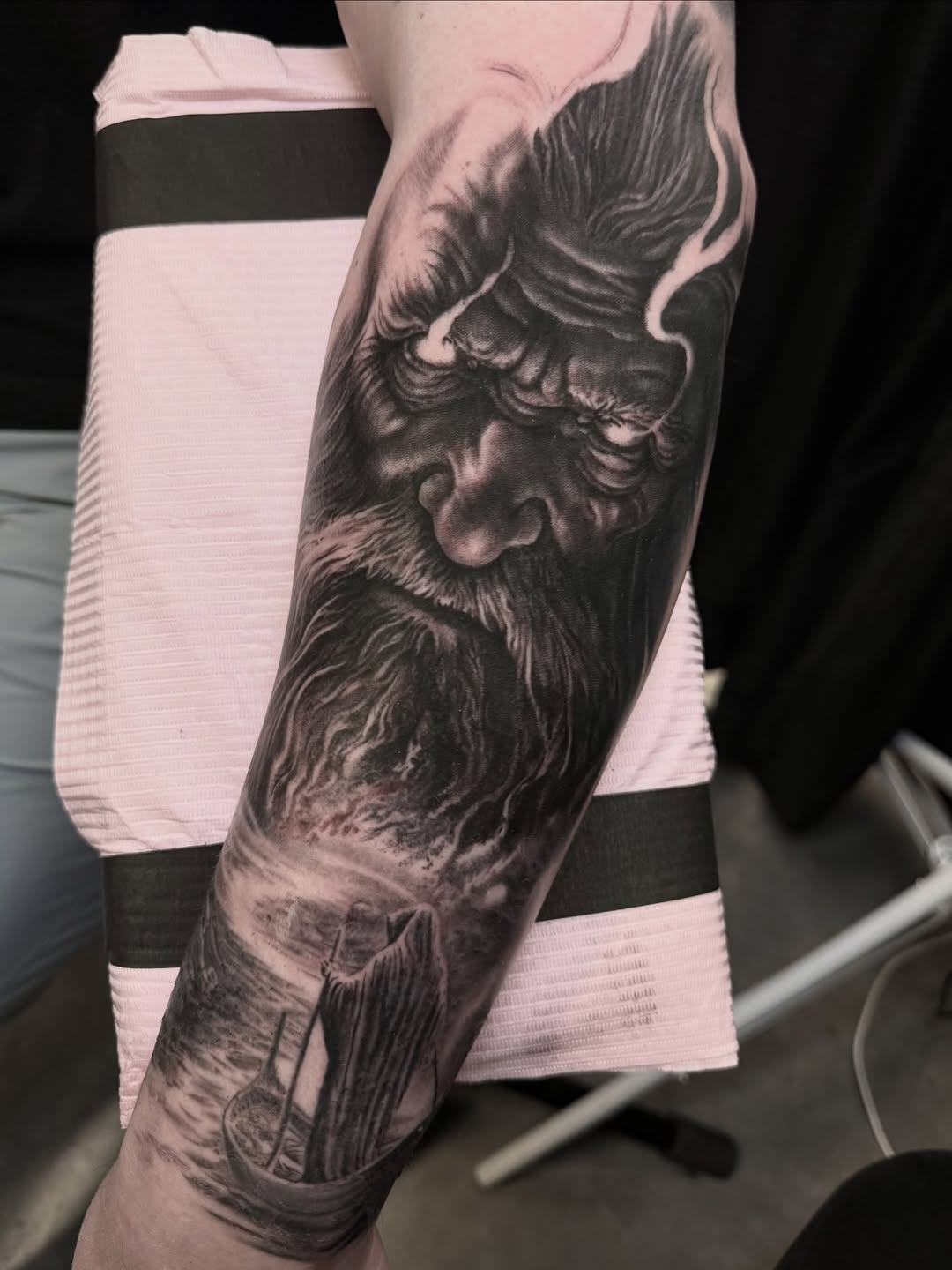 Tattoo by @travis_tattoos β realism, dark_realism