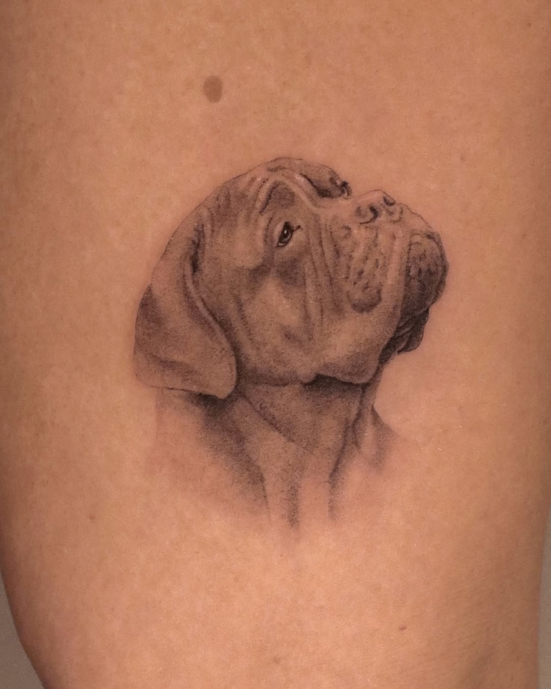 Tattoo by @nickthetailor — realism, black_and_grey