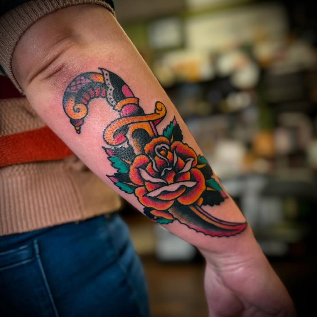 Tattoo by @troymorttattooer — american_traditional
