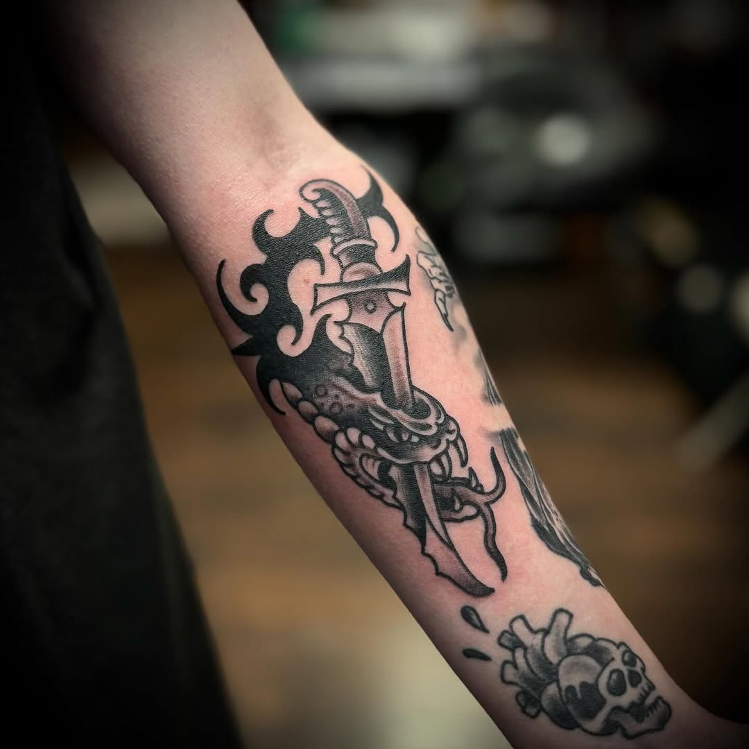 Tattoo by @troymorttattooer — american_traditional