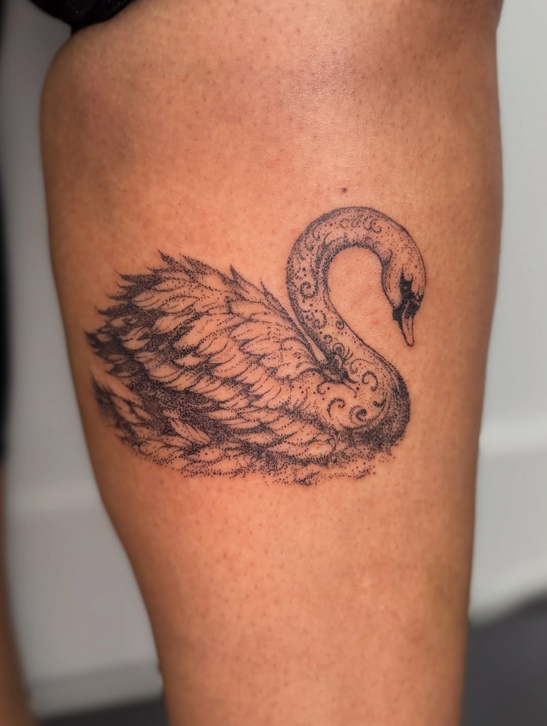Tattoo by @sabinatattoos — dotwork, illustrative