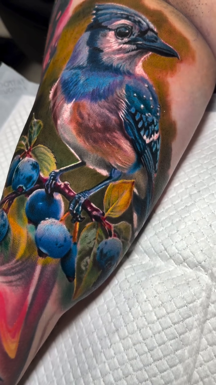Tattoo by @guillermocolumbie — realism, illustrative
