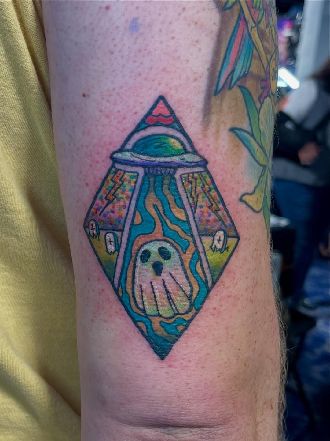 Tattoo by @shadowofjeff โ new_school, illustrative
