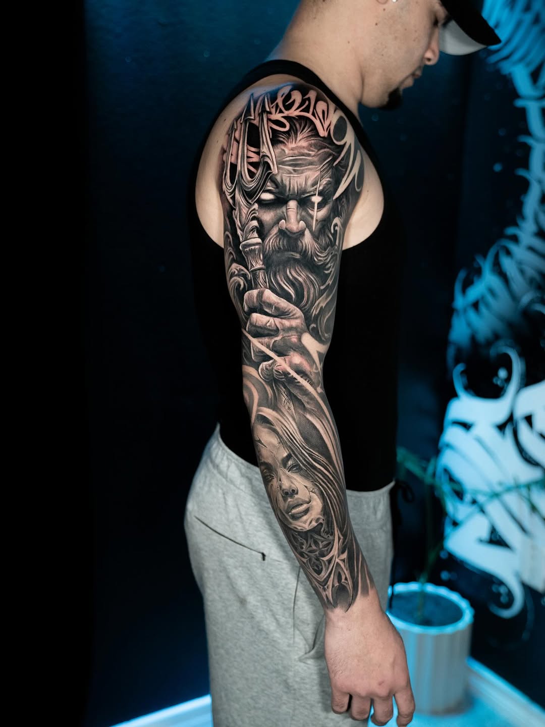 Tattoo by @saekone1 β black_and_grey, realism