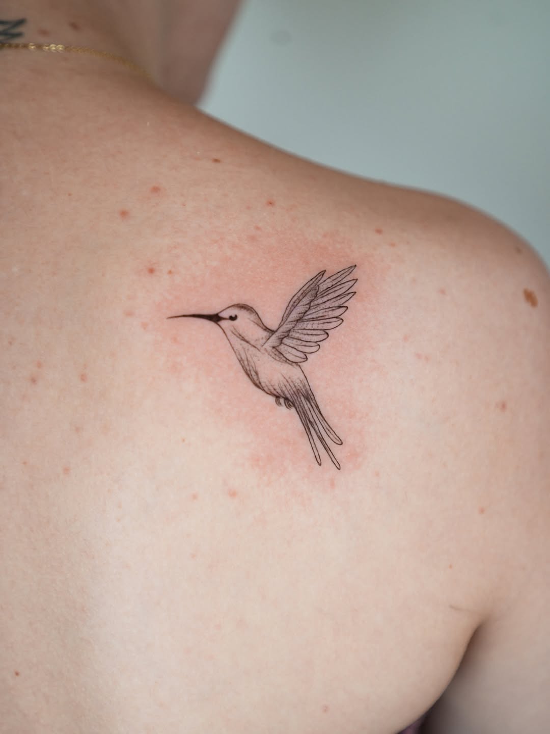 Tattoo by @michelly.ink — fine_line, black_and_grey