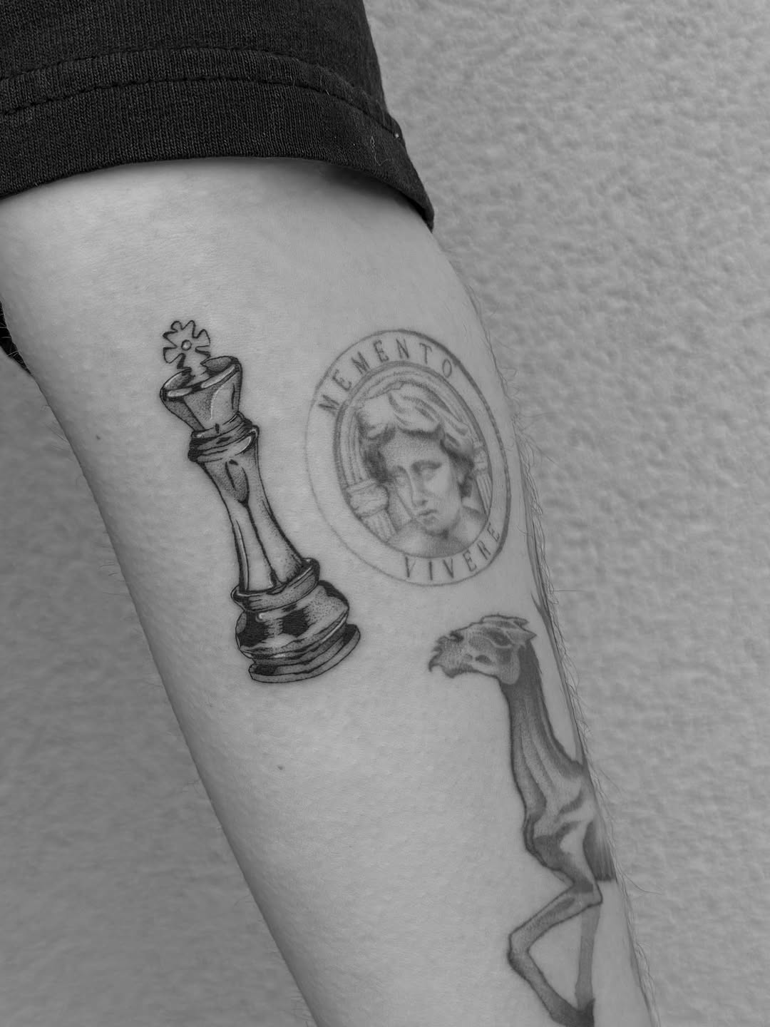 Tattoo by @marked.creativestudios — black_and_grey