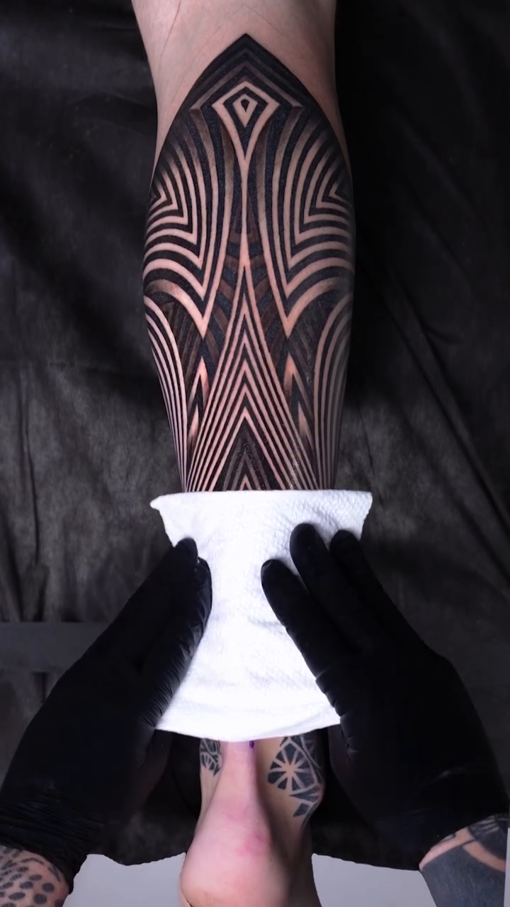 Tattoo by @ilyacascad — geometric, blackwork