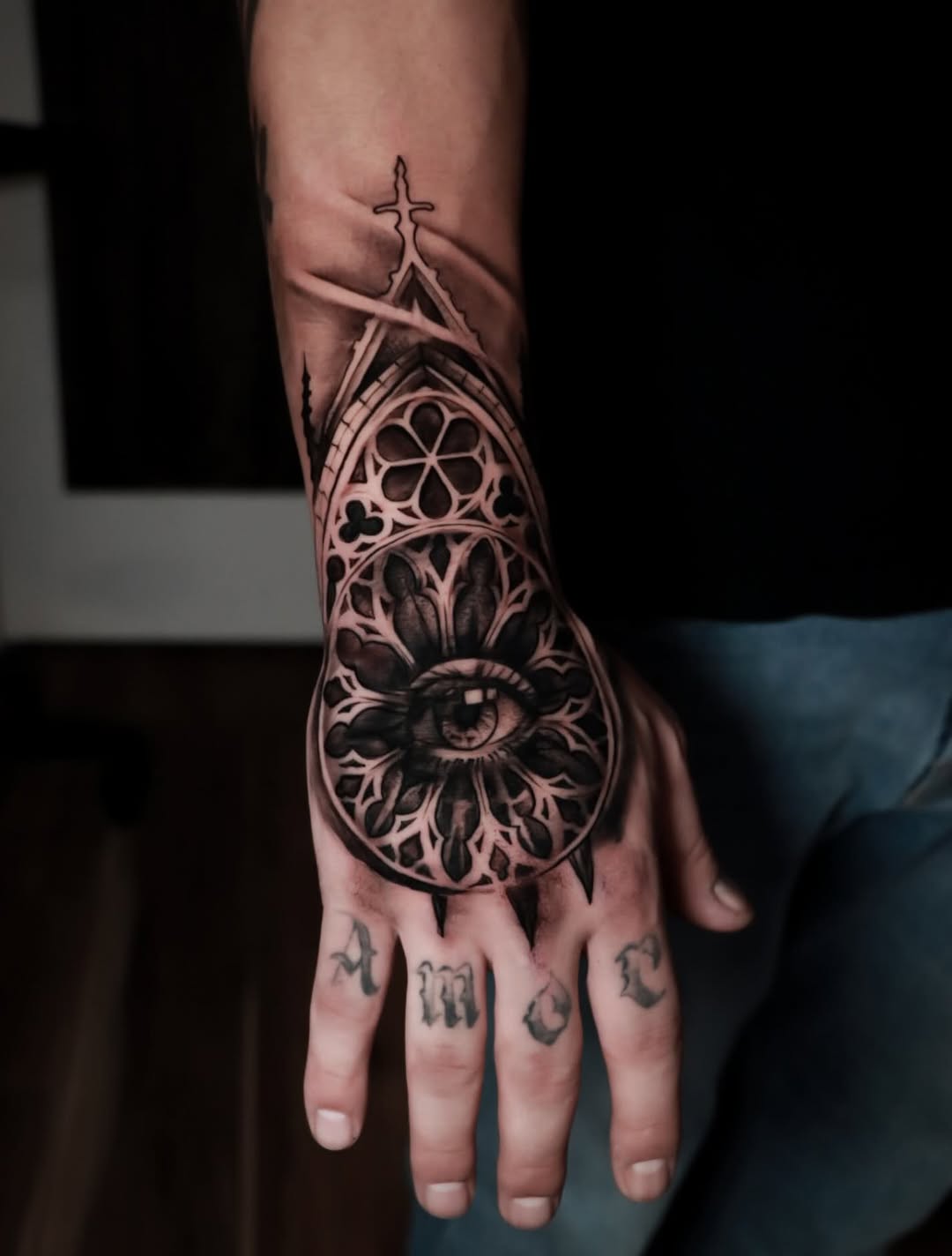 Tattoo by @alex_suarez303 — black_and_grey, realism