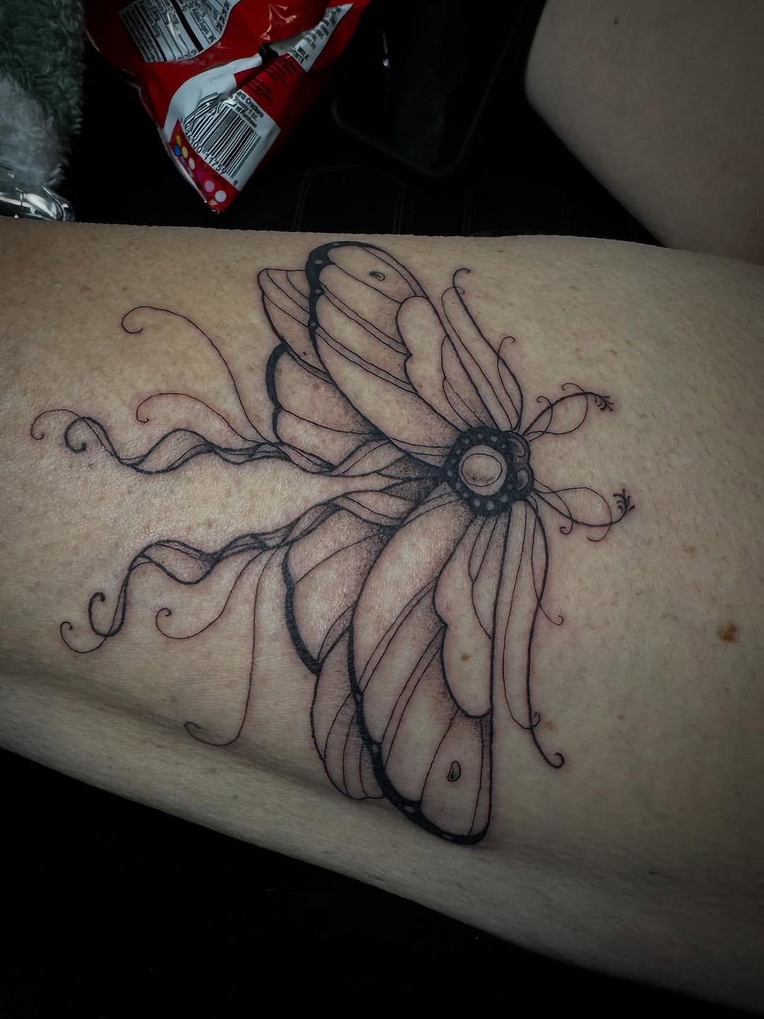Tattoo by @bethanymorgan_tattoos — fine_line, black_and_grey