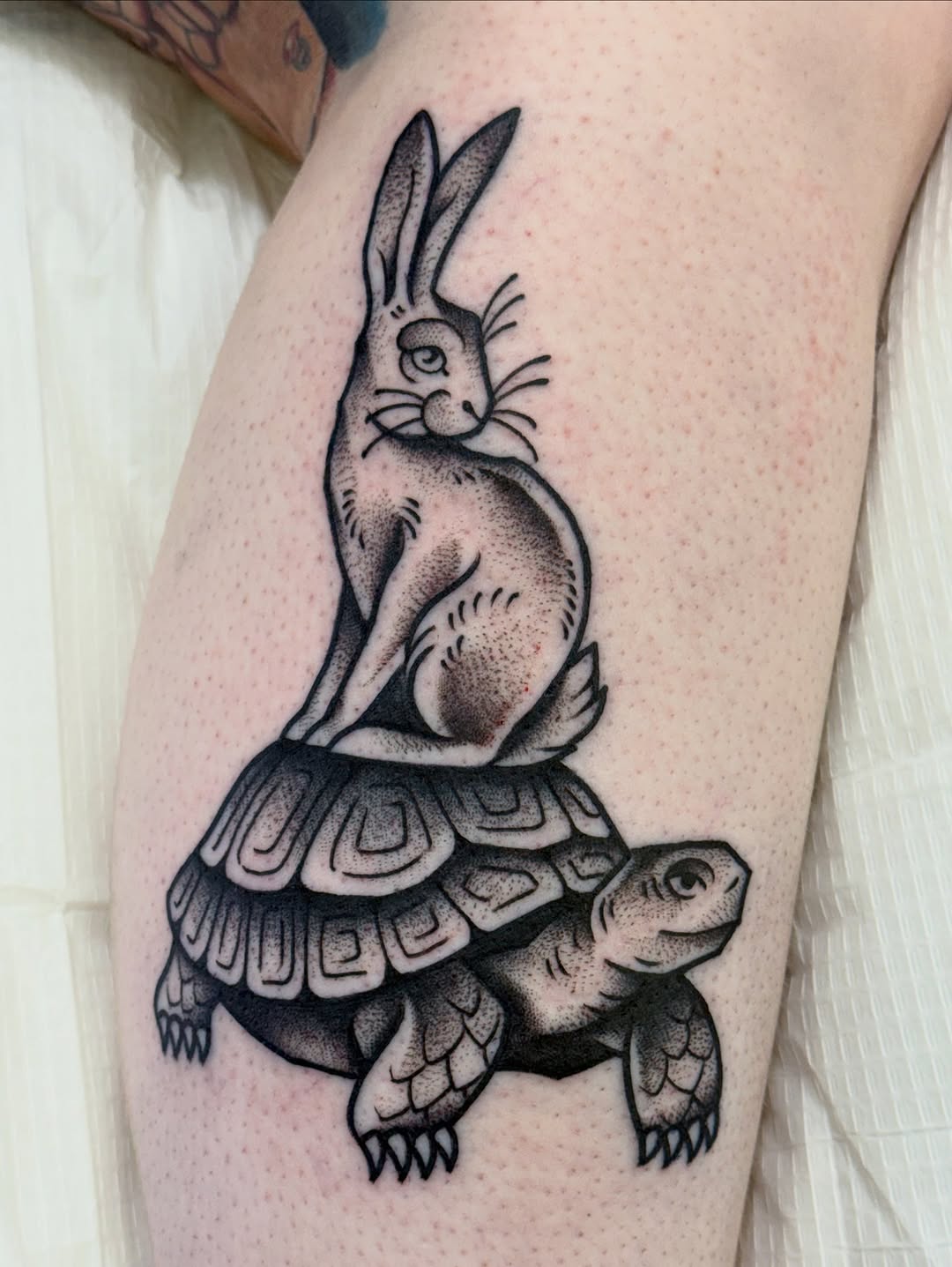 Tattoo by @inkedbyjenna — american_traditional, illustrative