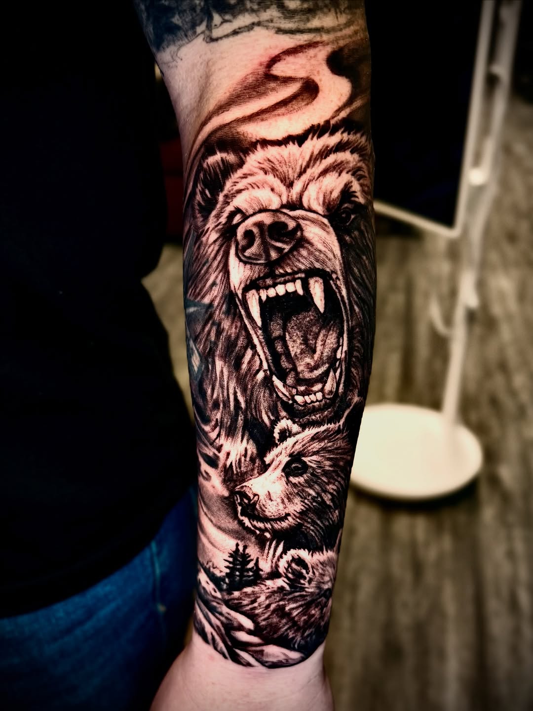 Tattoo by @hopedealingtattooer β realism, black_and_grey
