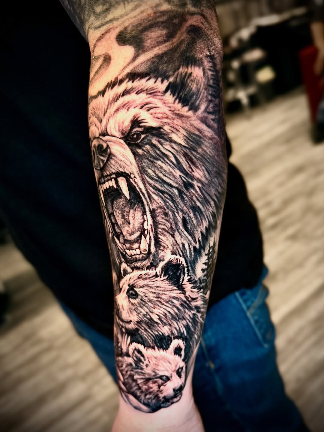Tattoo by @hopedealingtattooer β realism, black_and_grey