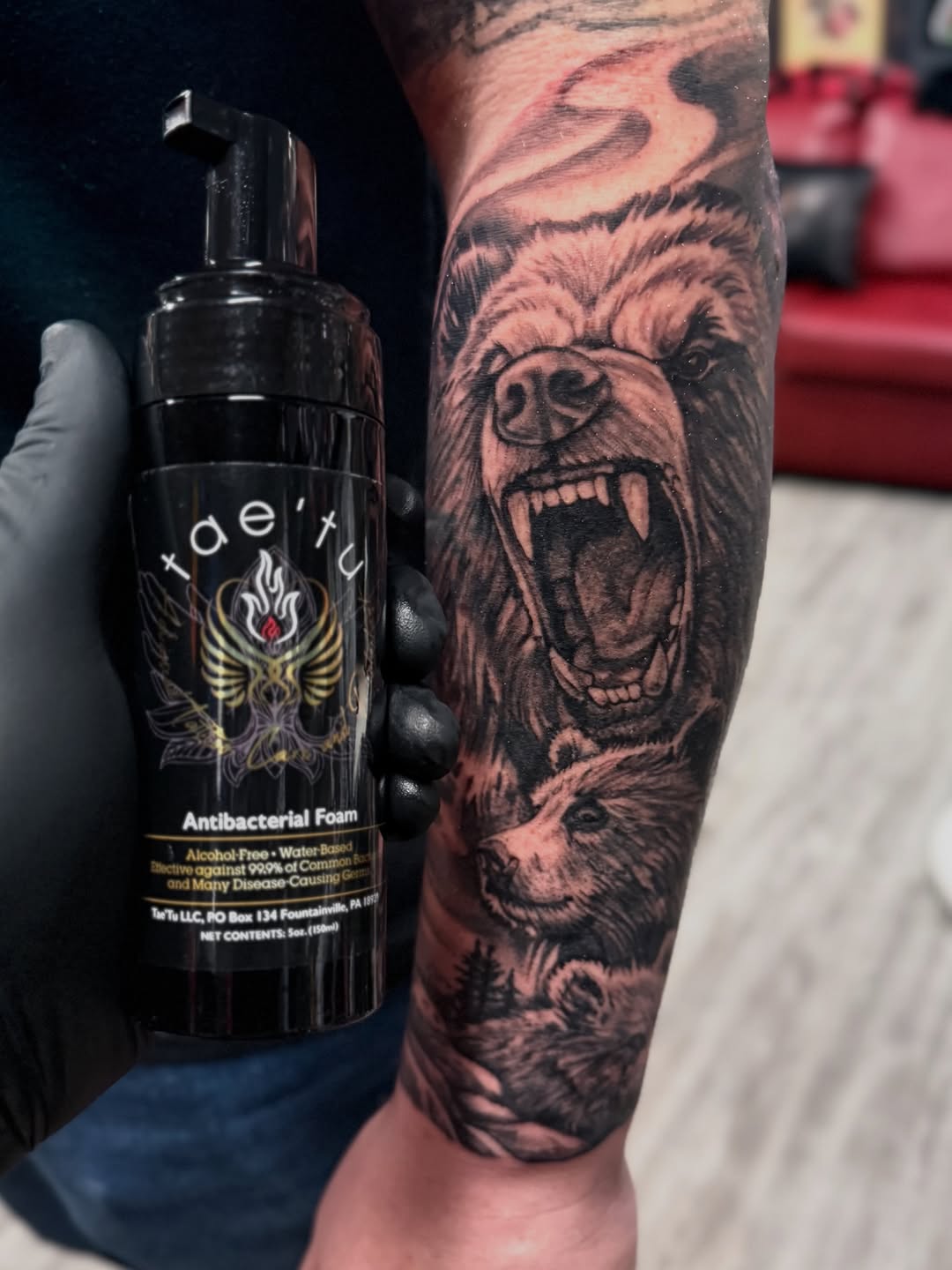 Tattoo by @hopedealingtattooer β realism, black_and_grey