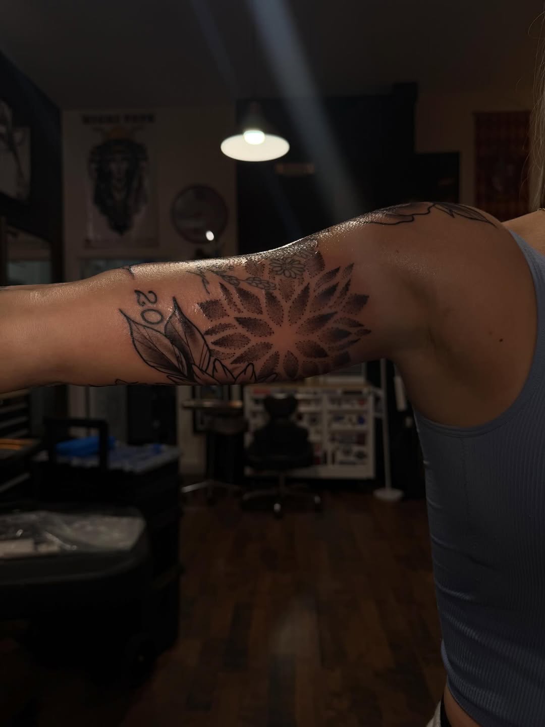 Tattoo by @tattoosbyrobbier โ dotwork, illustrative