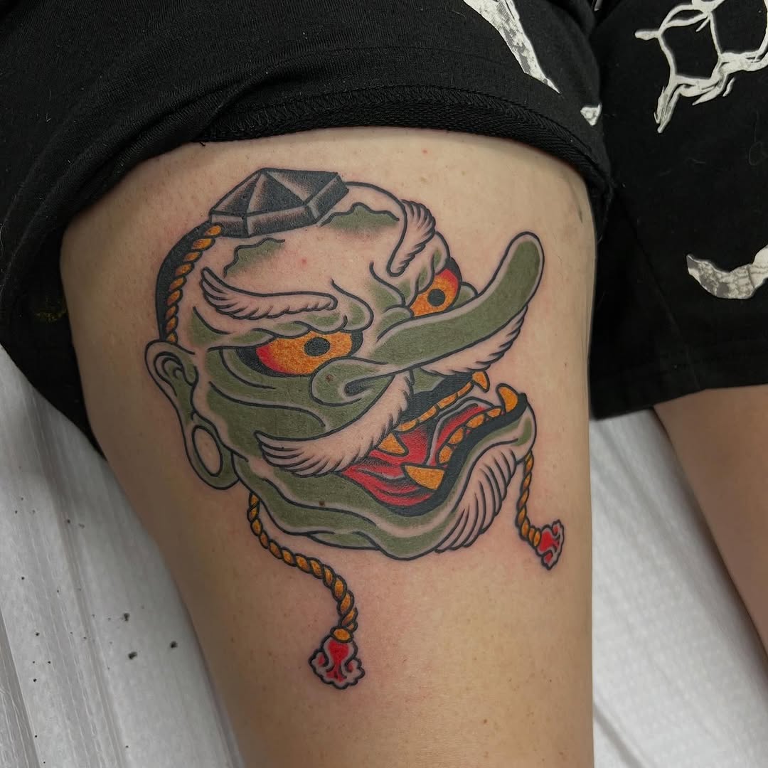 Tattoo by @robbdoodle — japanese_irezumi, illustrative