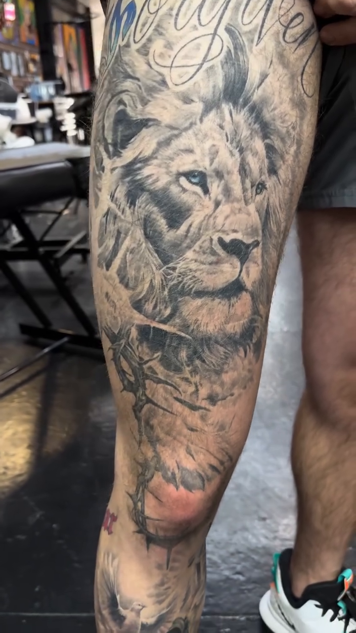 Tattoo by @timmy_vandroff — realism, black_and_grey