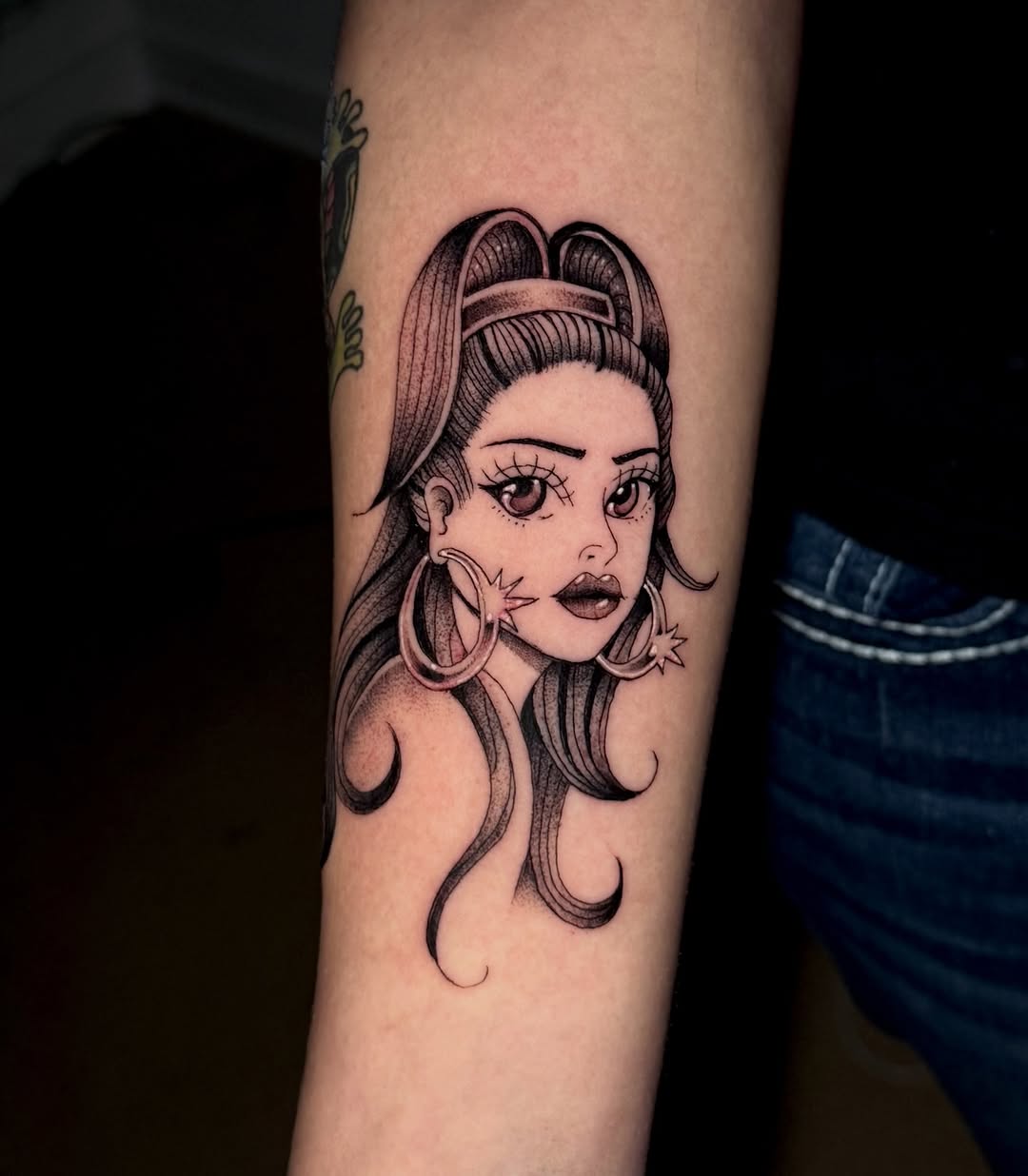 Tattoo by @sadfoo_tattoo โ black_and_grey