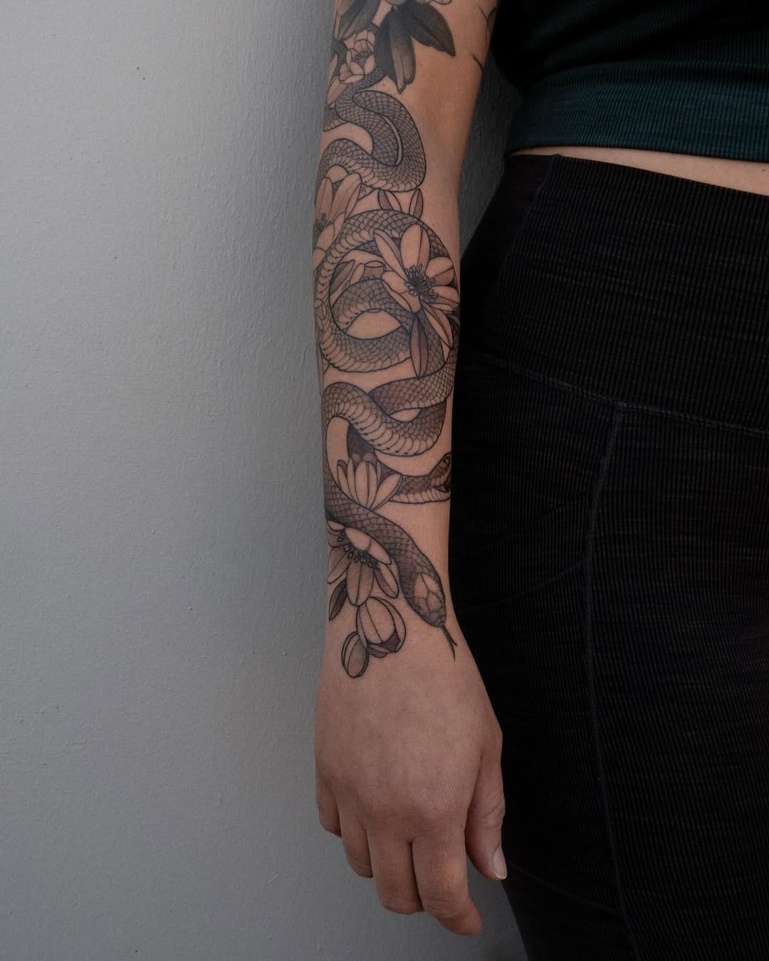 Tattoo by @brklyn.w — black_and_grey, fine_line