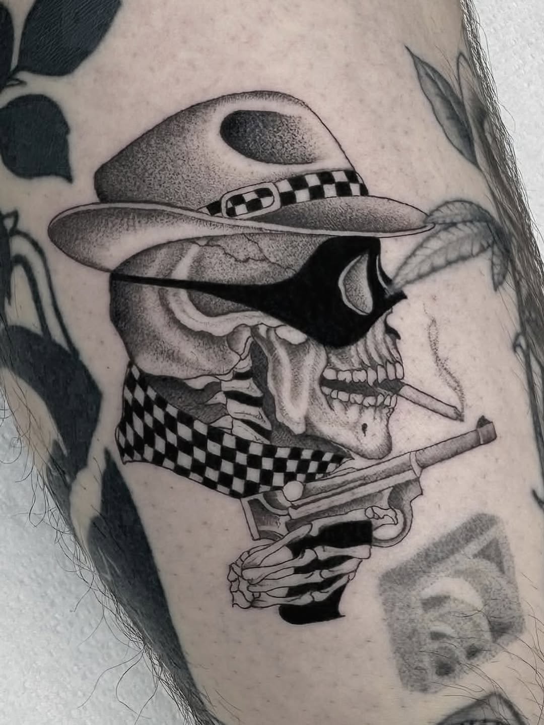 Tattoo by @grit.tattoo — black_and_grey, realism