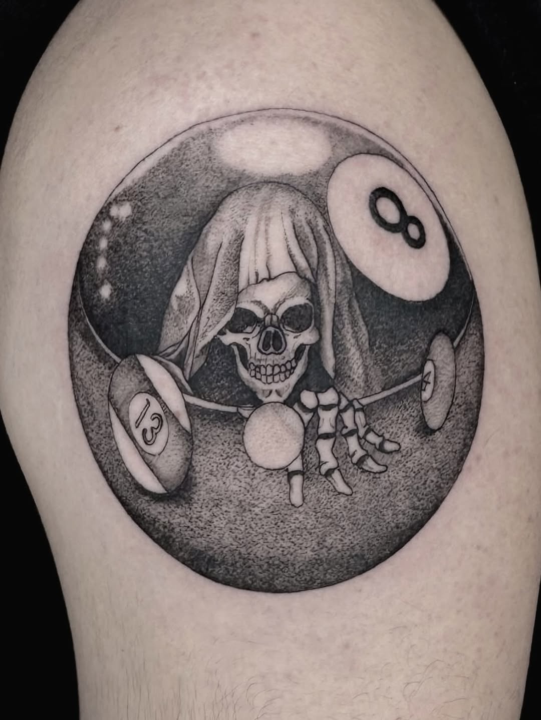 Tattoo by @grit.tattoo — black_and_grey, realism