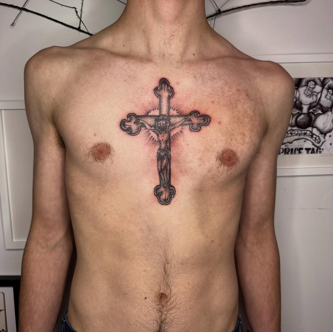 Tattoo by @madonna_the_slut — black_and_grey, realism