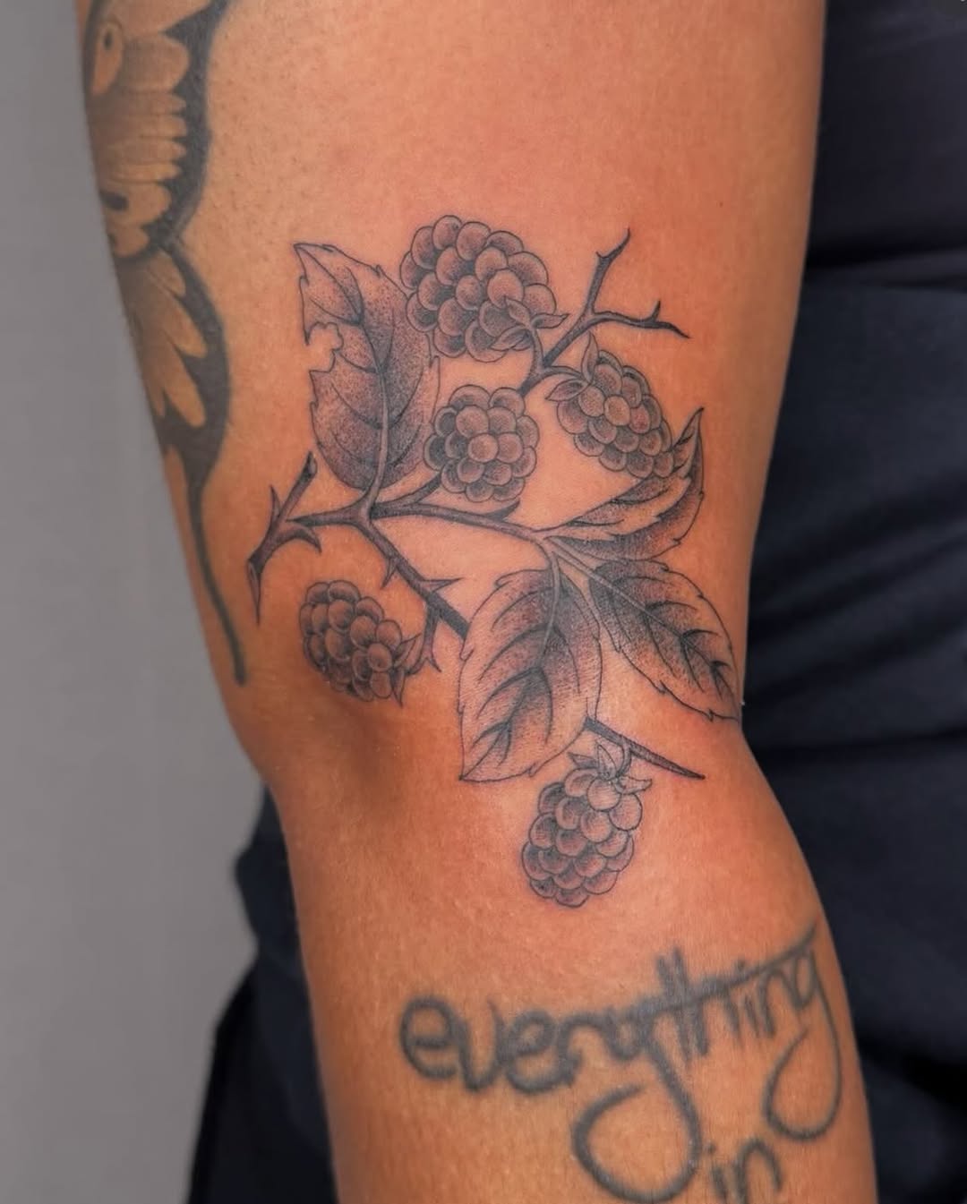 Tattoo by @mothmilk — black_and_grey, realism