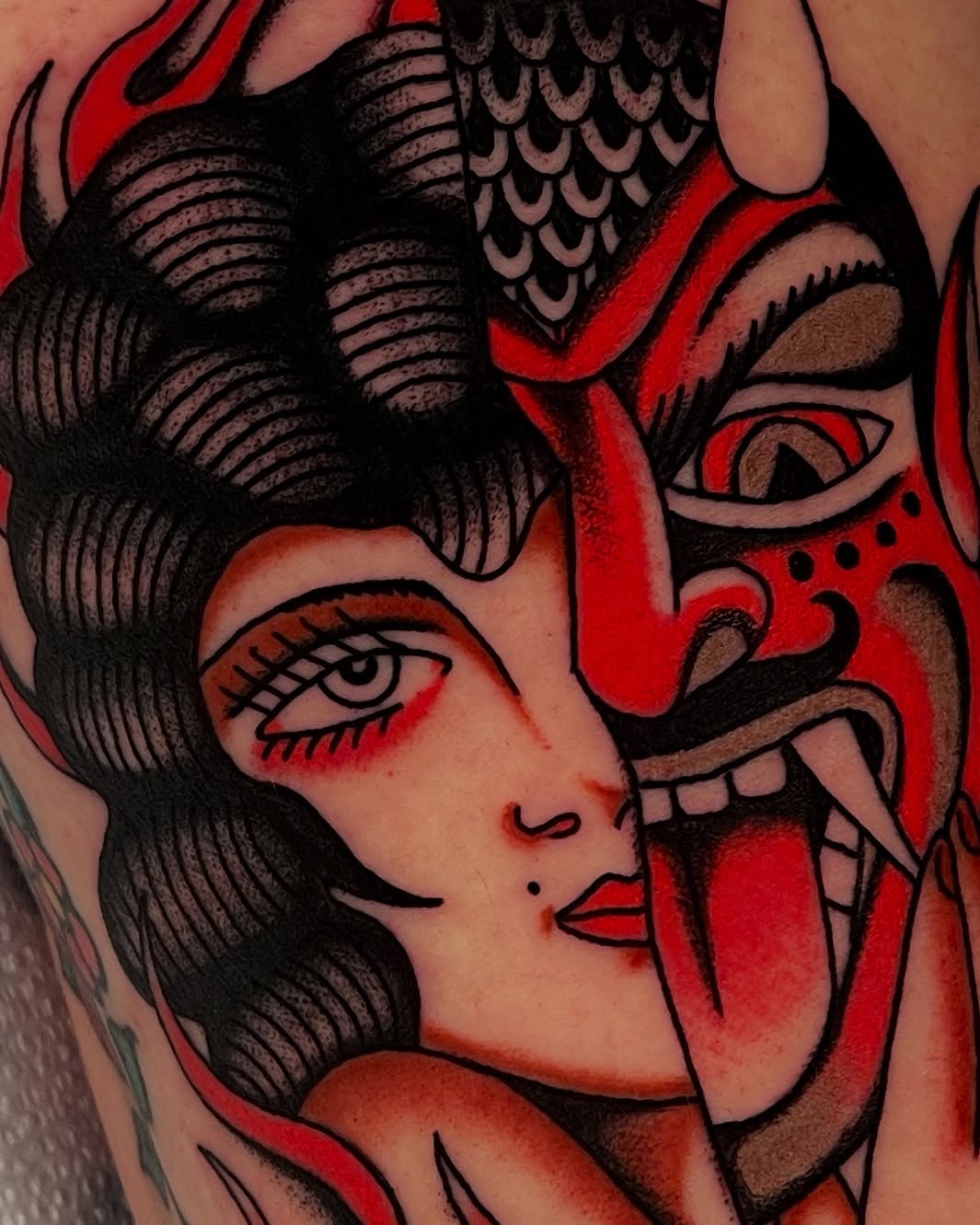 Tattoo by @chasetuckertattoo — american_traditional, neo_traditional