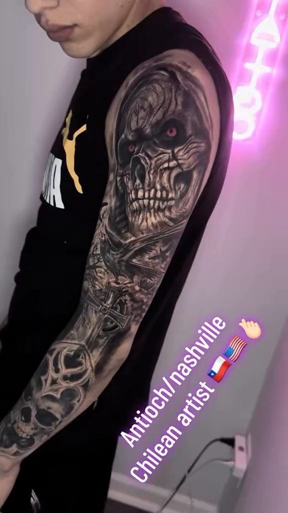 Tattoo by @sh3shii.ttt β black_and_grey, realism