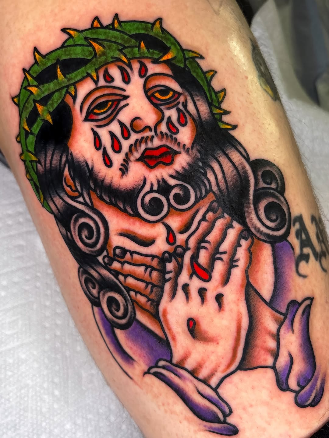Tattoo by @gabagooltattoos โ american_traditional, black_and_grey