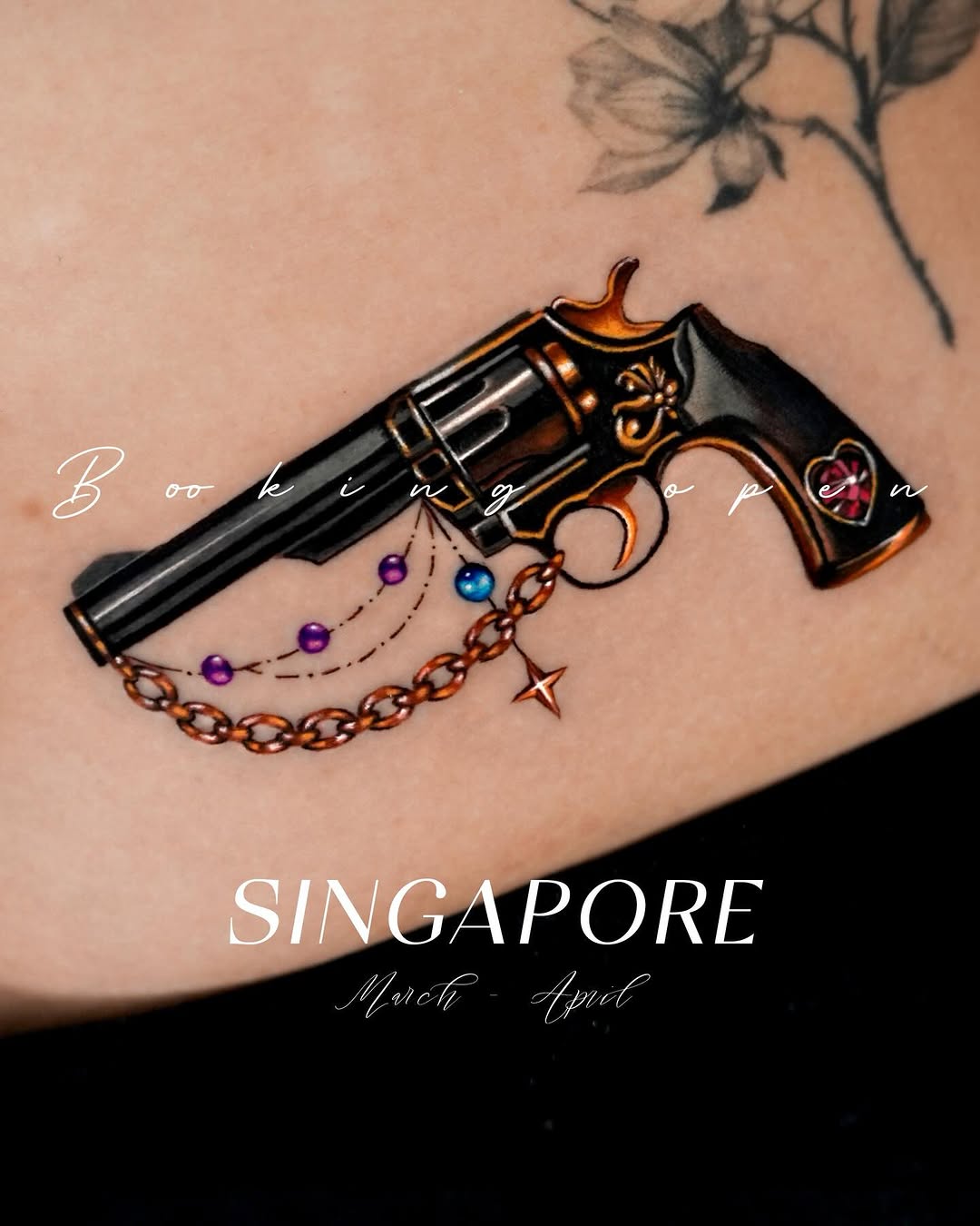 Tattoo by @mei_tatt — realism, black_and_grey