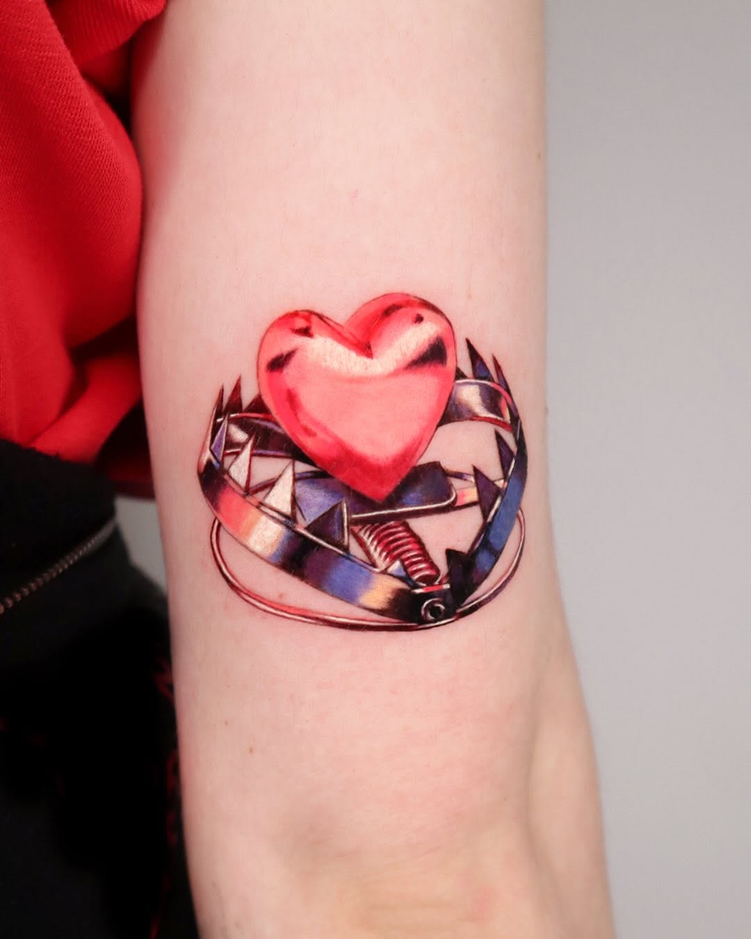 Tattoo by @mei_tatt — realism, black_and_grey