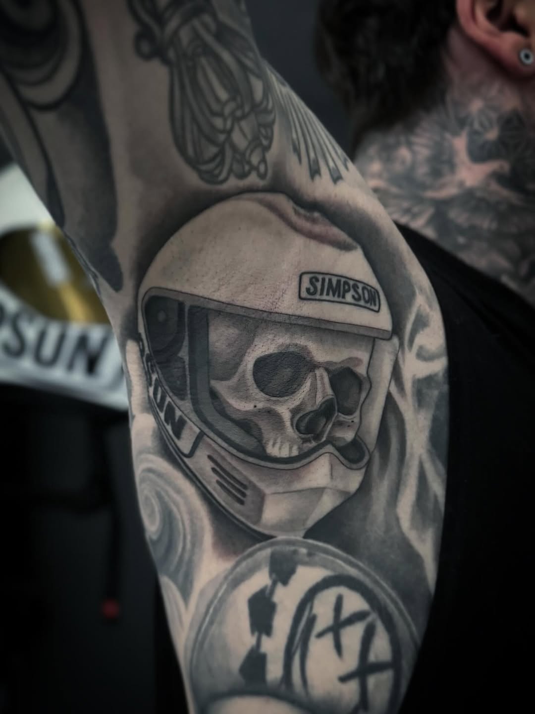 Tattoo by @missautumndancer — realism, black_and_grey