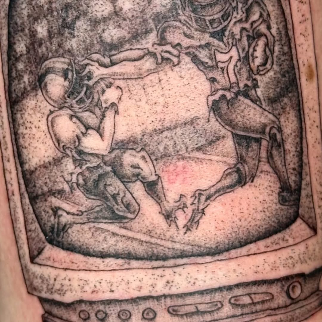 Tattoo by @madonna_the_slut — realism, black_and_grey