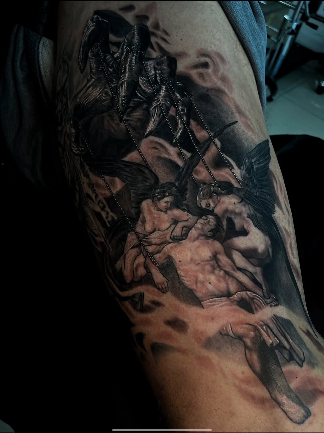 Tattoo by @charles_arizmendy — realism, dark_realism