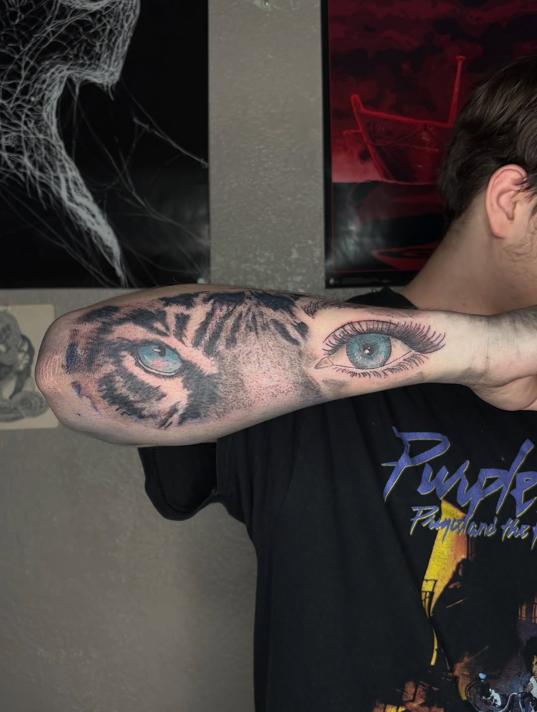 Tattoo by @tattman_flair — realism, black_and_grey
