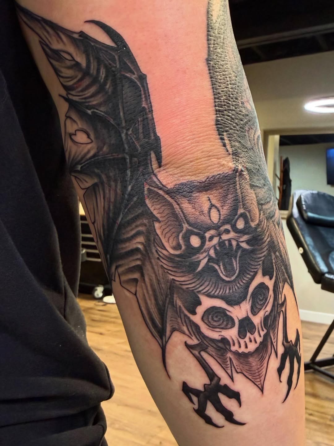 Tattoo by @chadmc509 — dark_realism, blackwork
