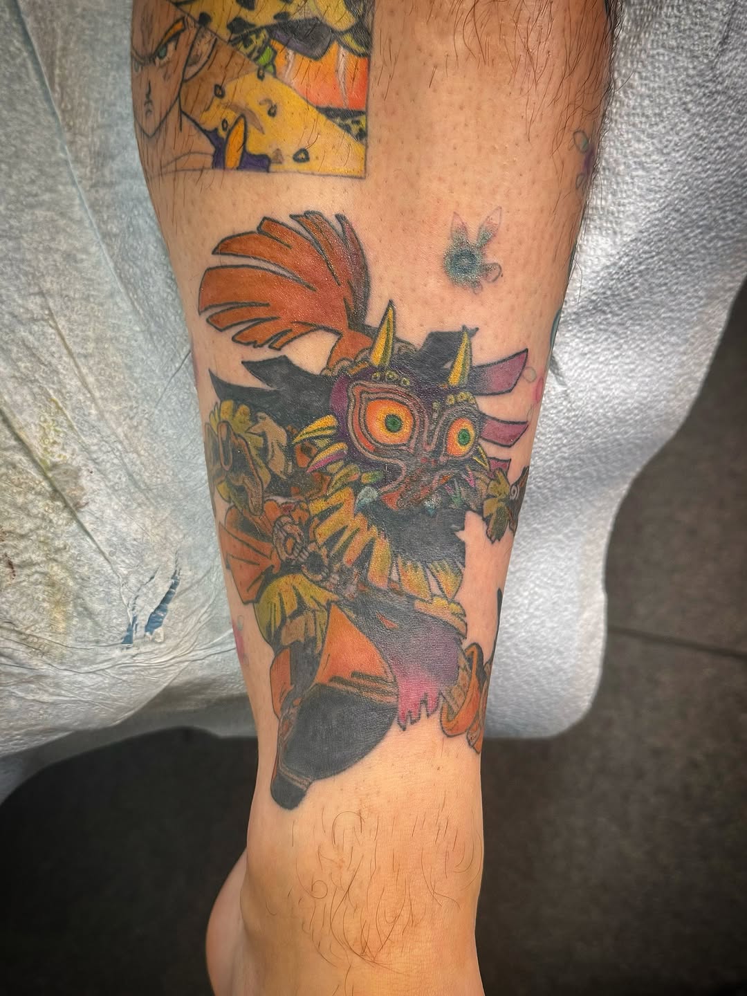 Tattoo by @laura.jade.tattoos β illustrative, anime