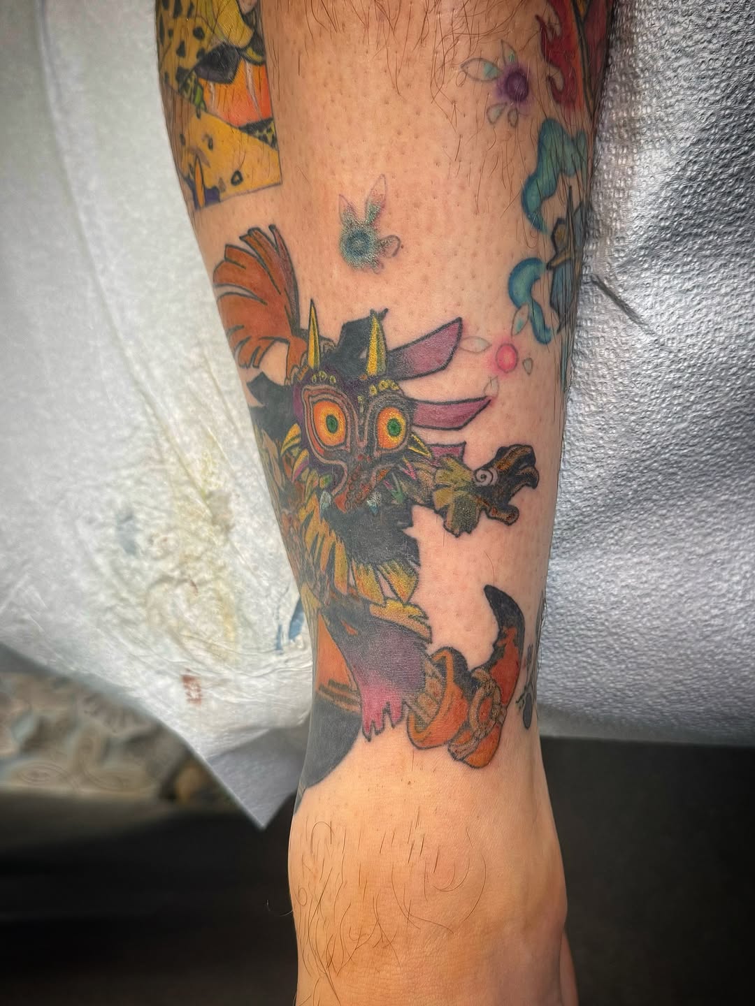 Tattoo by @laura.jade.tattoos β illustrative, anime