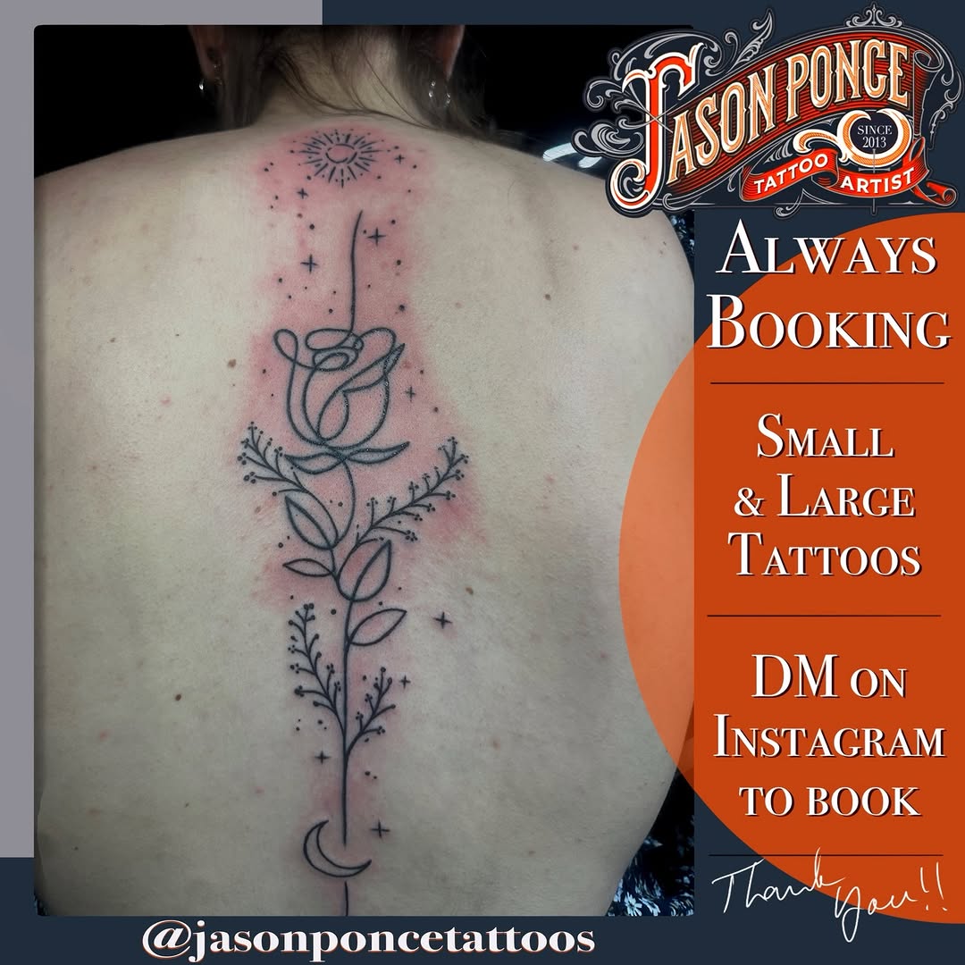 Tattoo by @jasonponcetattoos — fine_line