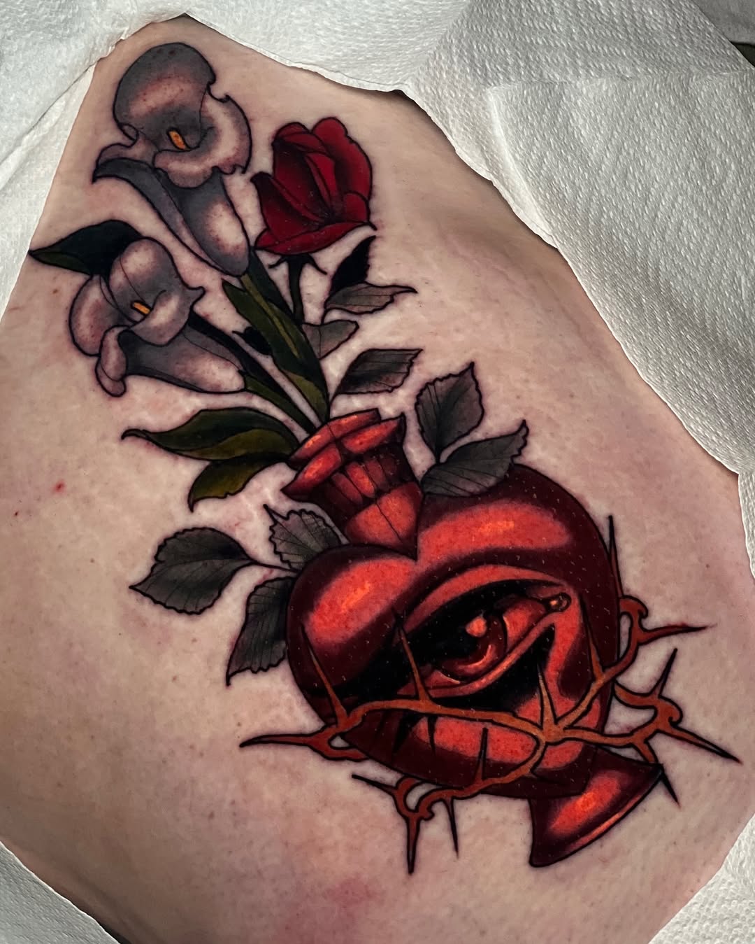 Tattoo by @holyironkira — neo_traditional, illustrative