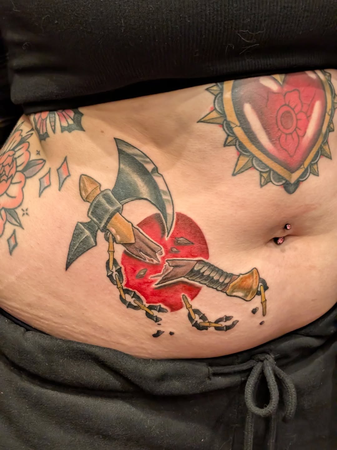 Tattoo by @tattoosbydustinb — american_traditional, neo_traditional