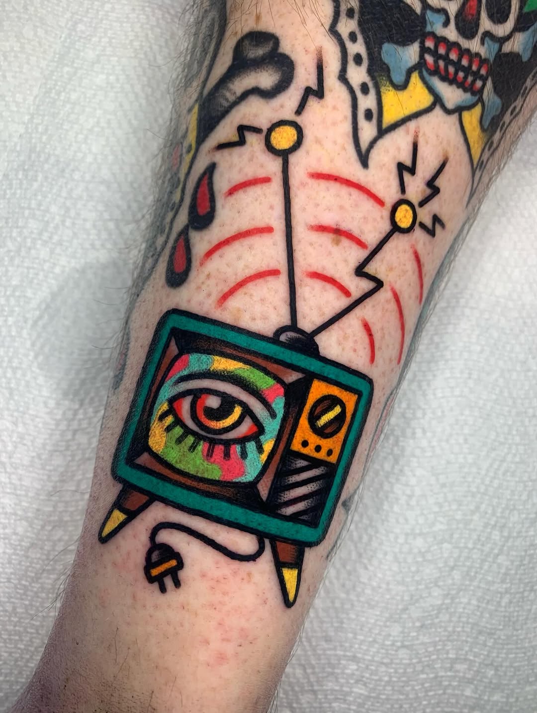 Tattoo by @vankirk_tattoo โ american_traditional, illustrative