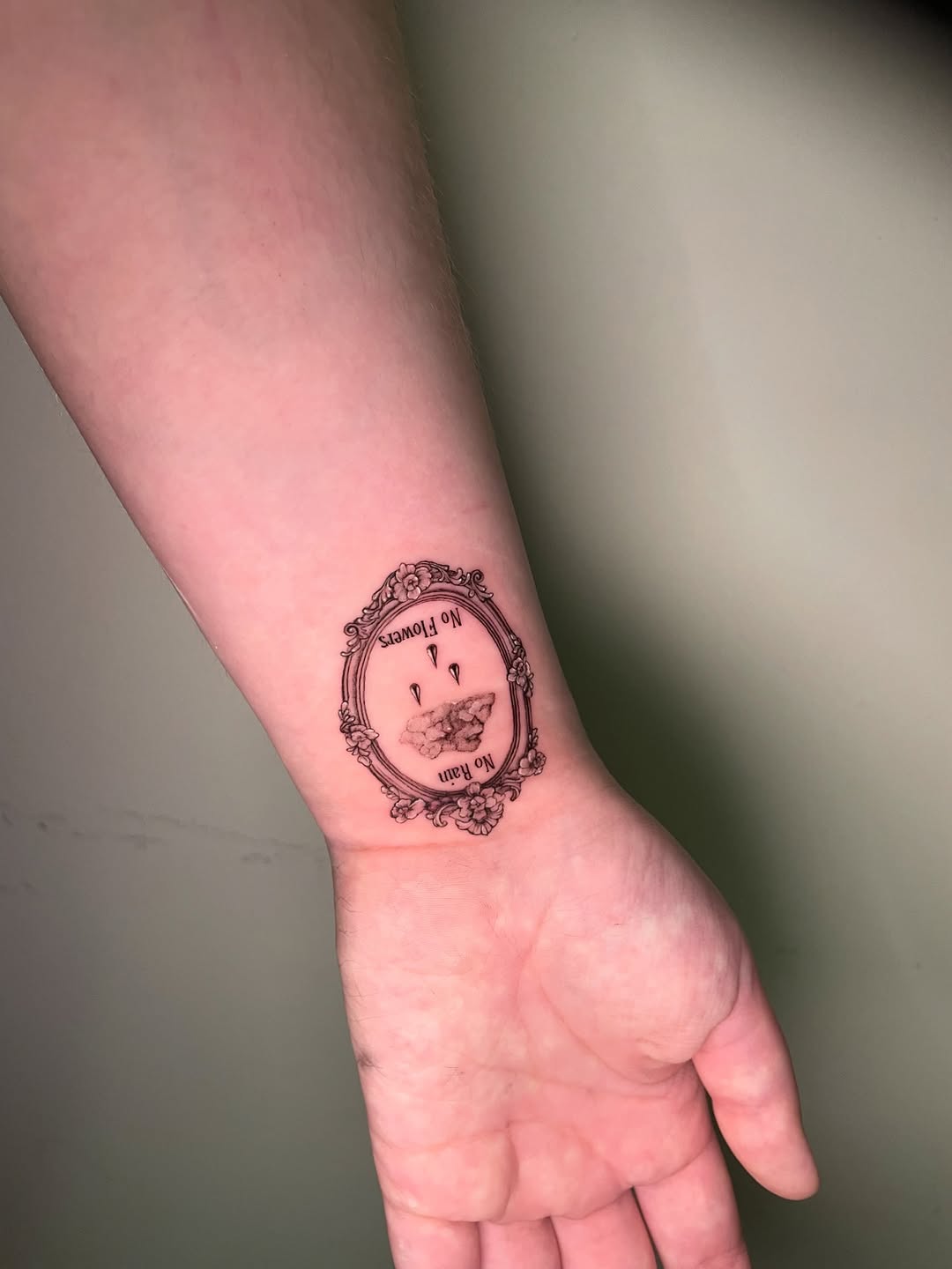 Tattoo by @sayhello.ink โ fine_line, lettering_script
