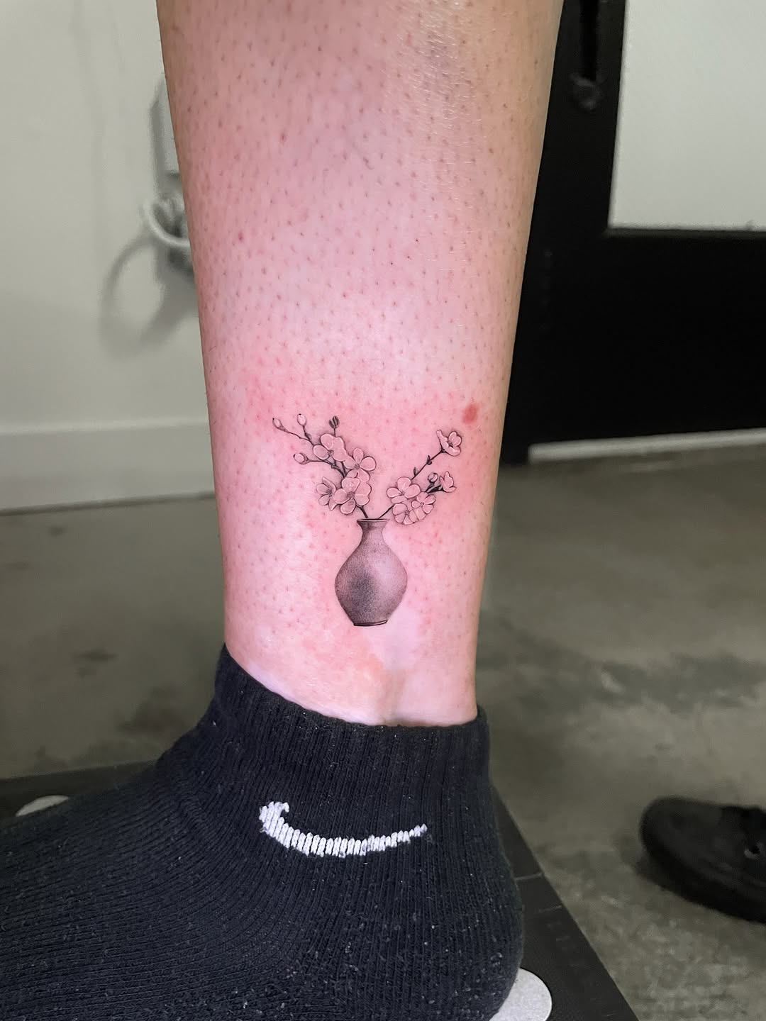Tattoo by @sayhello.ink โ fine_line, black_and_grey