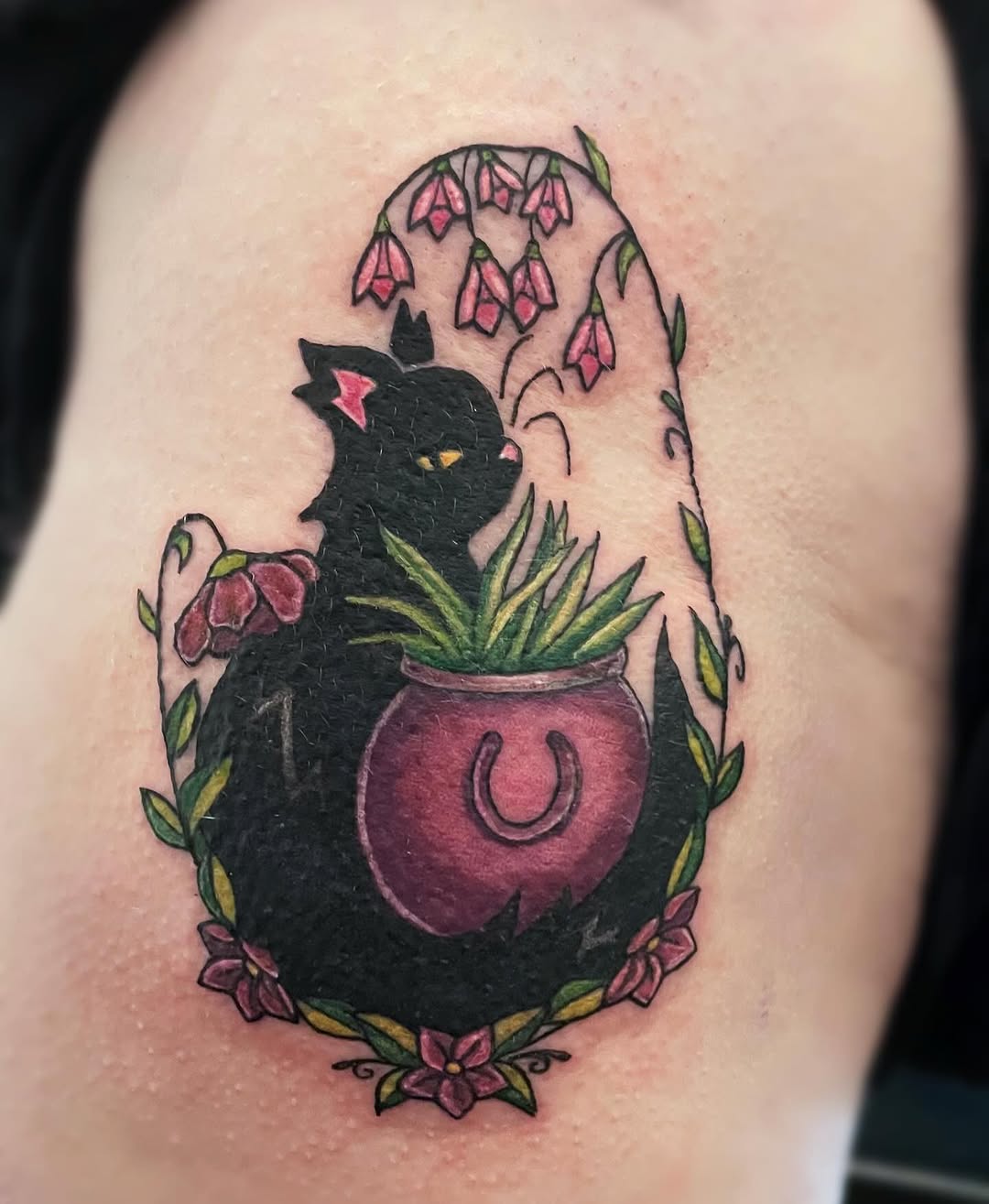 Tattoo by @hurricane.violet — new_school