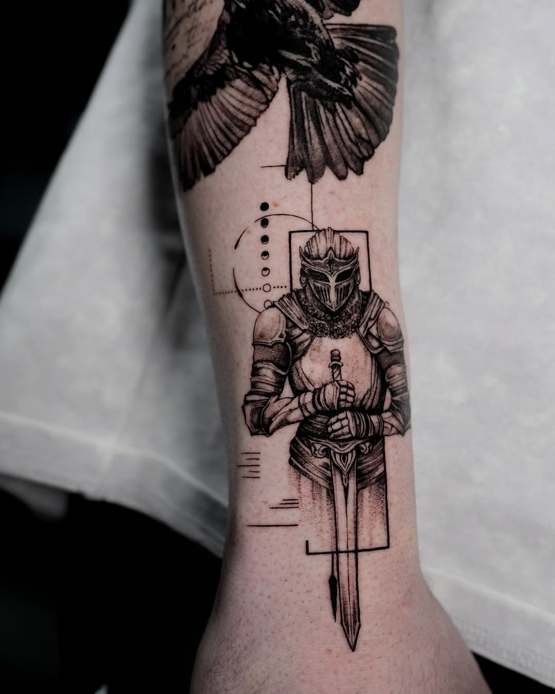 Tattoo by @katuvetattoo β blackwork, illustrative