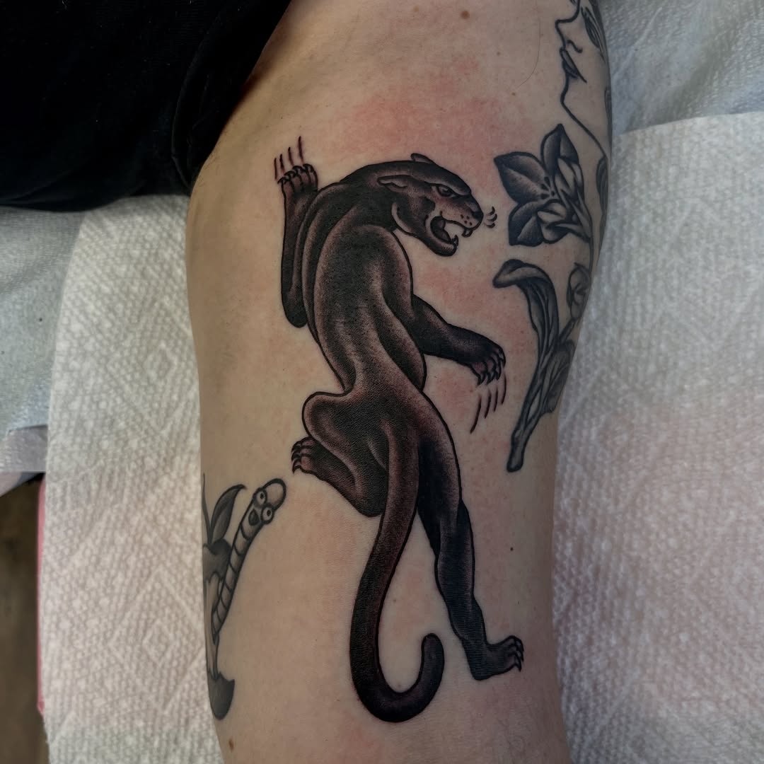 Tattoo by @bodymemory_ — black_and_grey, chicano
