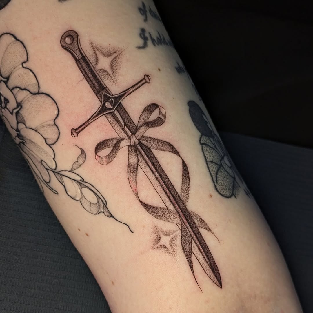 Tattoo by @jasdillonart — dotwork, fine_line